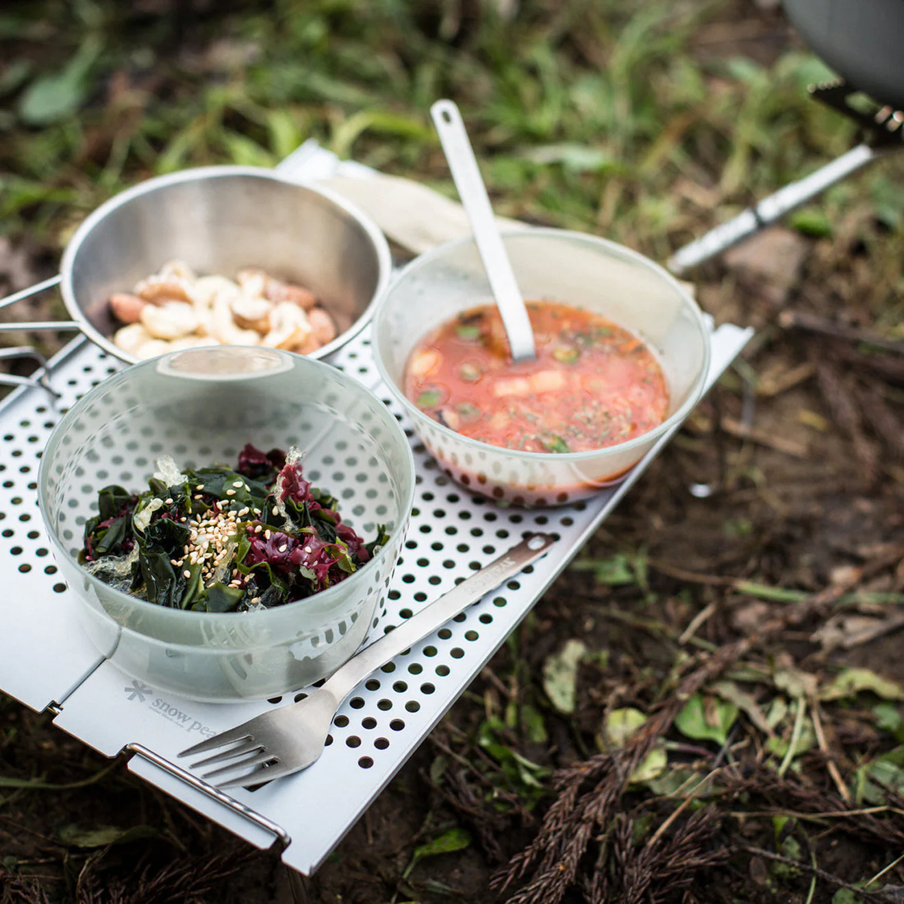 Snow Peak Titanium Fork & Spoon Set - Image 5