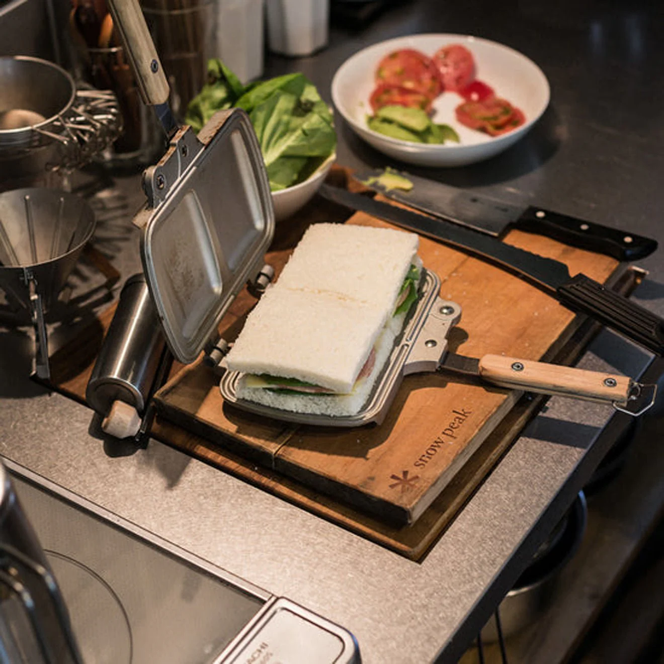 Snow Peak Toasted Sandwich Cooker Tramezzino - Image 6