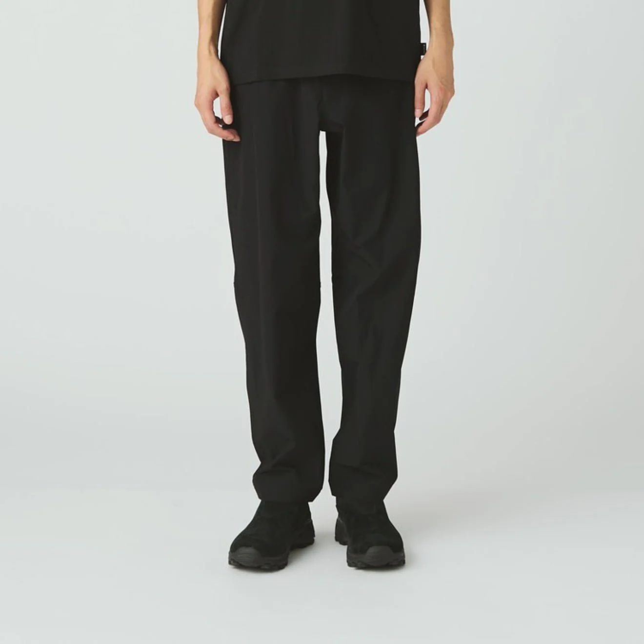 Snow Peak Water-Repellent Stretch Trekking Pants Black - Image 3
