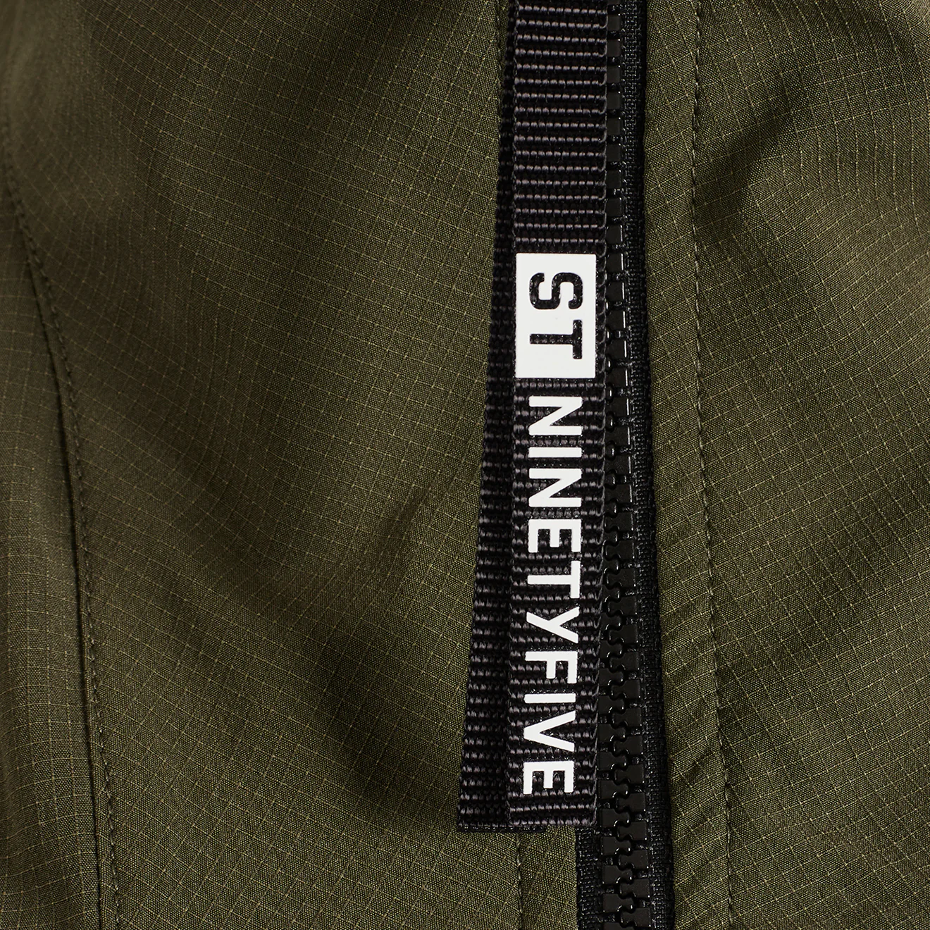 ST95 4 Way Stretch Zip Through Jacket Olive - Image 5