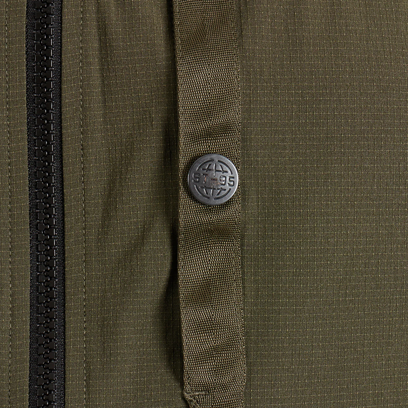 ST95 4 Way Stretch Zip Through Jacket Olive - Image 6