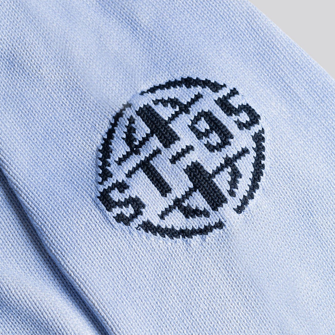 ST95 Adige Crew Knit Sweater Thermo Blue - Image 7