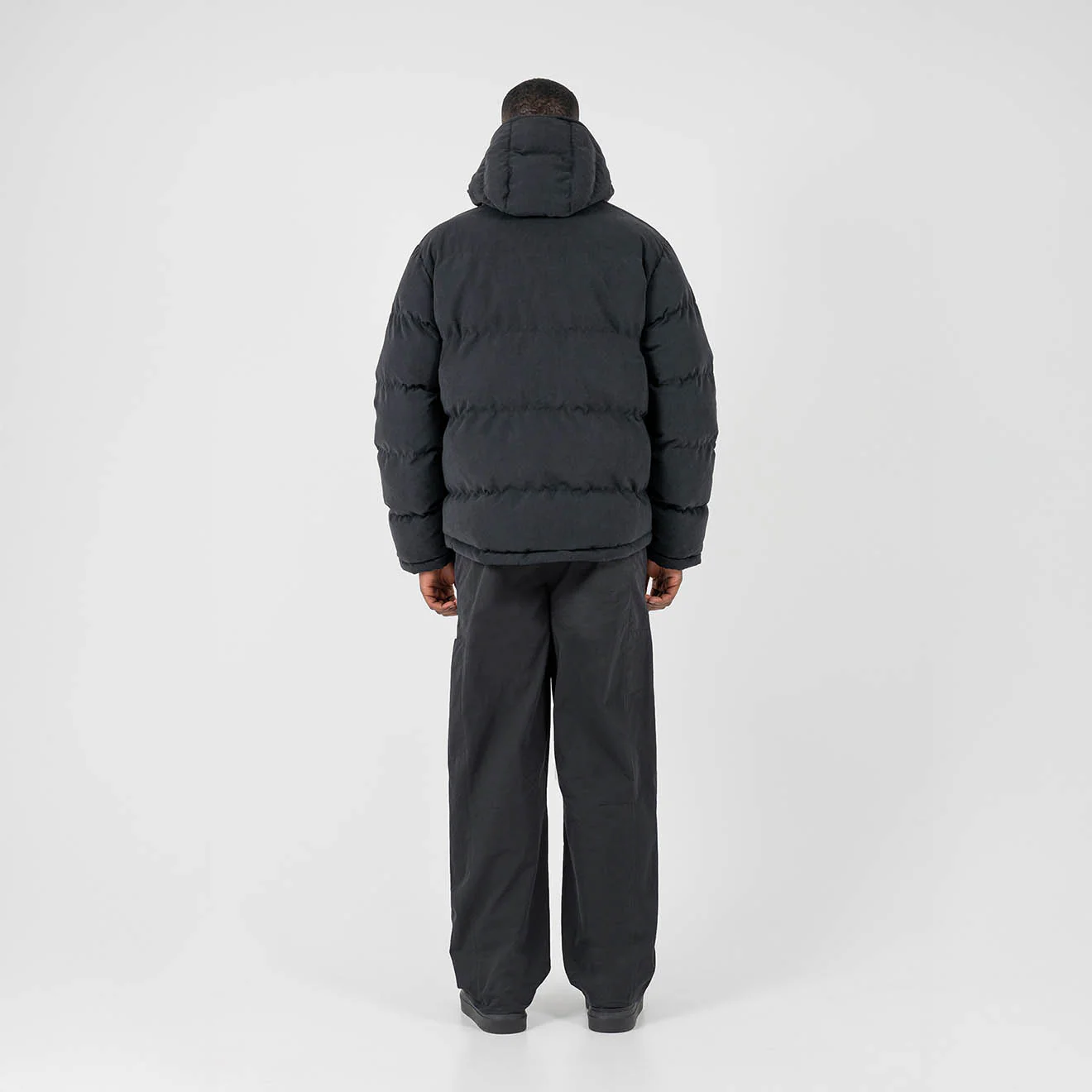 ST95 Arno Down Coat Caviar - Image 5