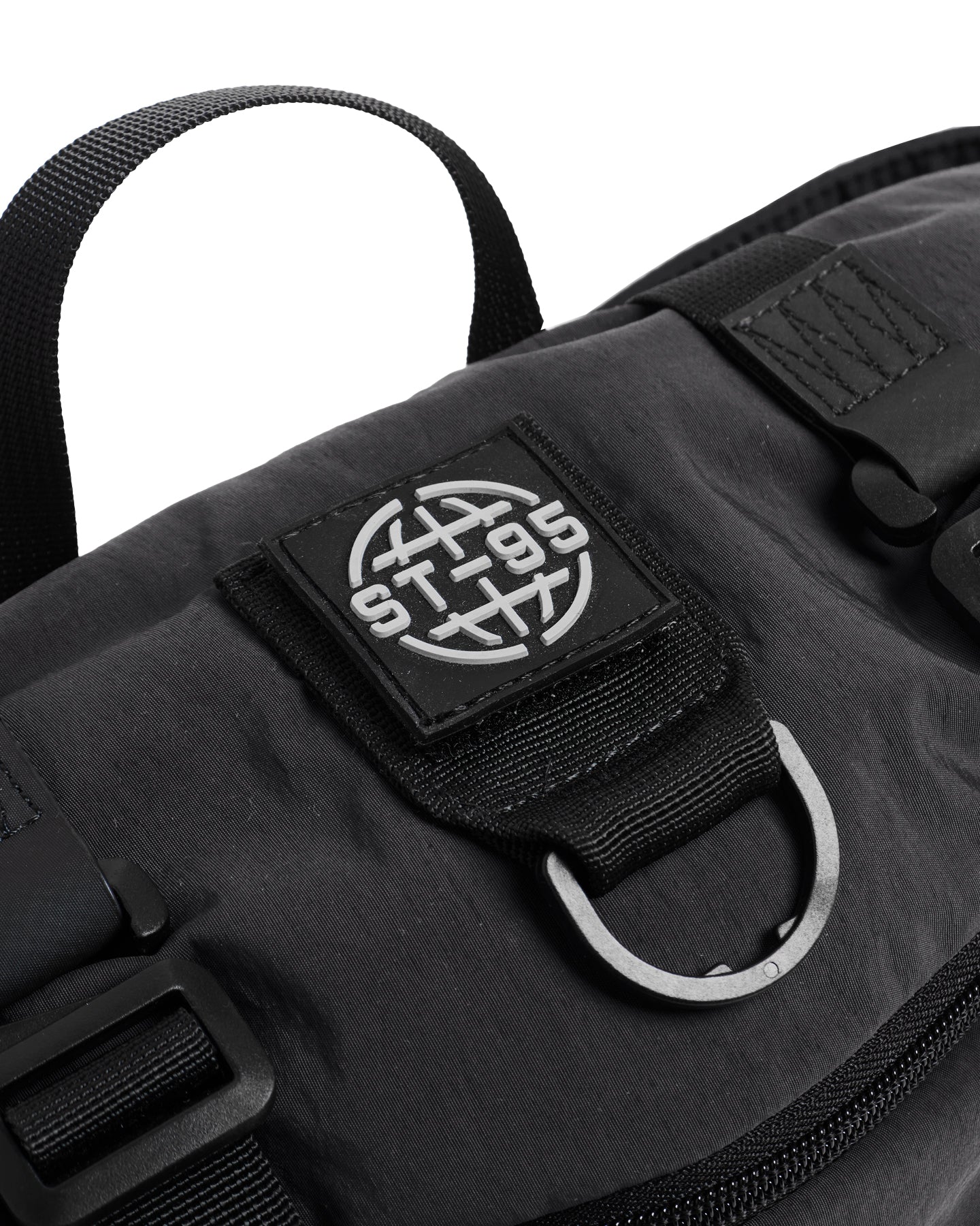 ST95 Cross Body Waist Bag Black - Image 4