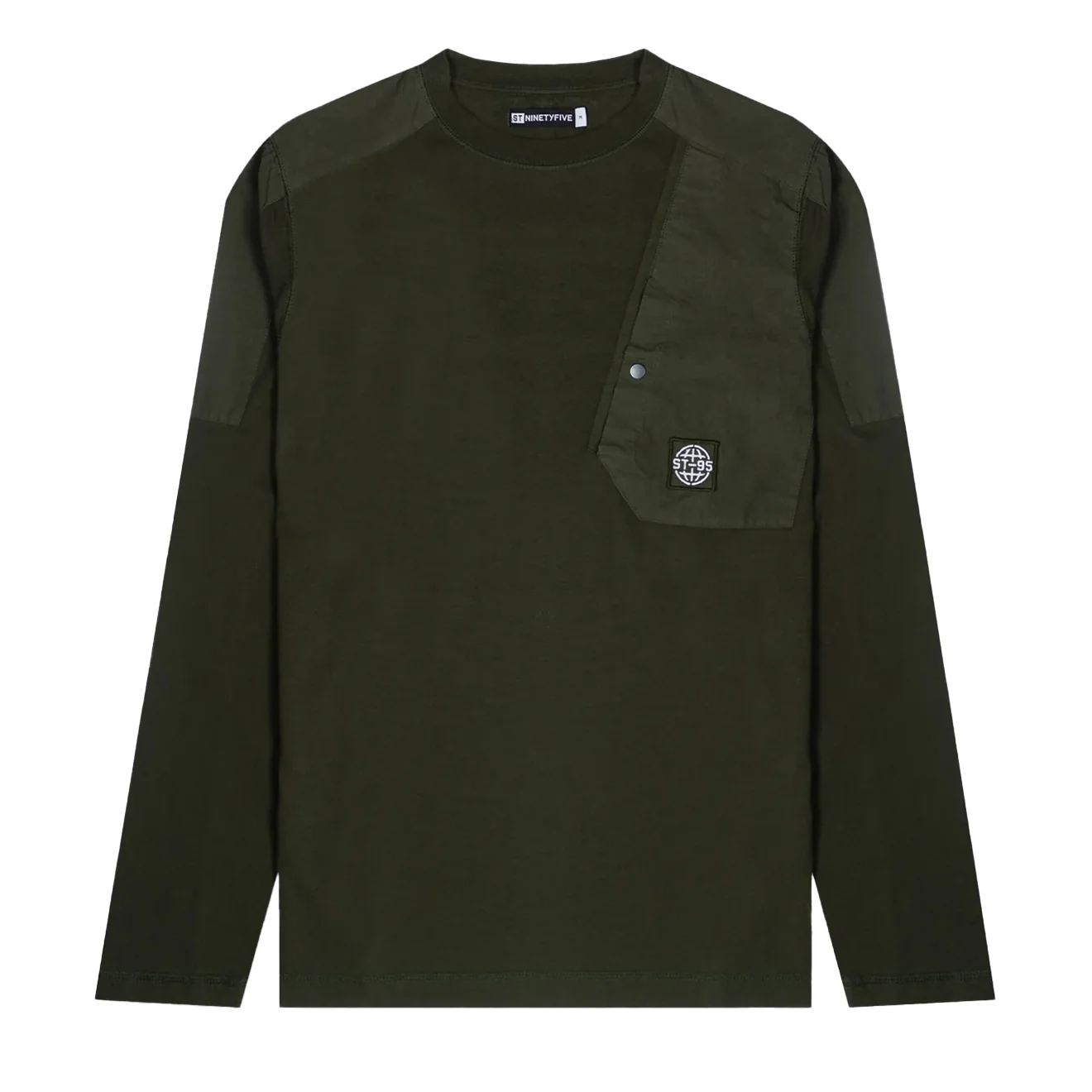 ST95 L/S Seasonal Tee Dark Green