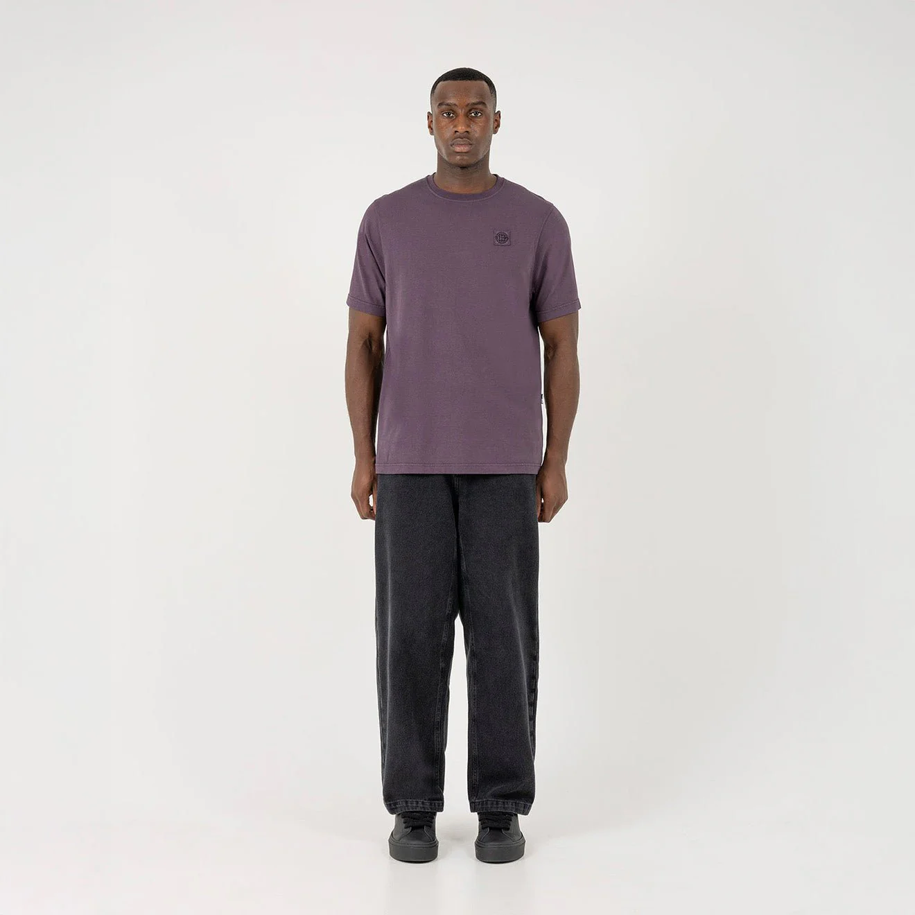 ST95 Nettuno Nucleo SS T-Shirt Plum - Image 3