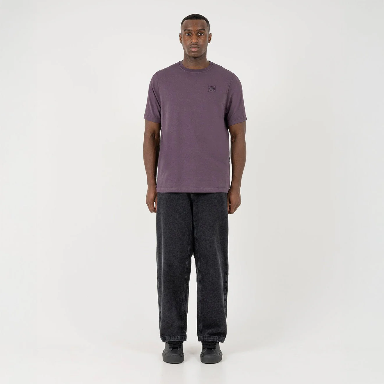 ST95 Volturno Baggy Jean Washed Black - Image 5