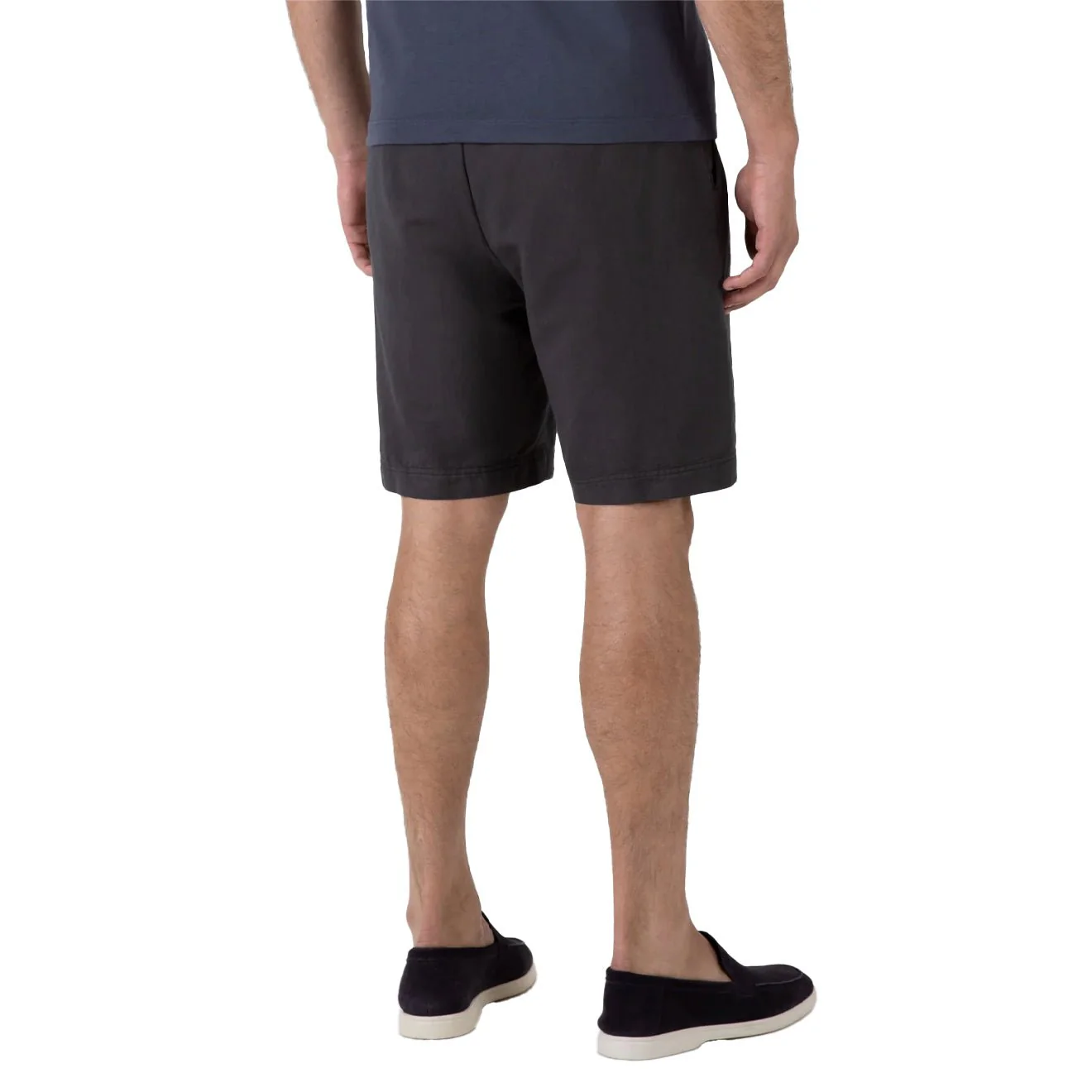 Sunspel Drawstring Short Charcoal - Image 5
