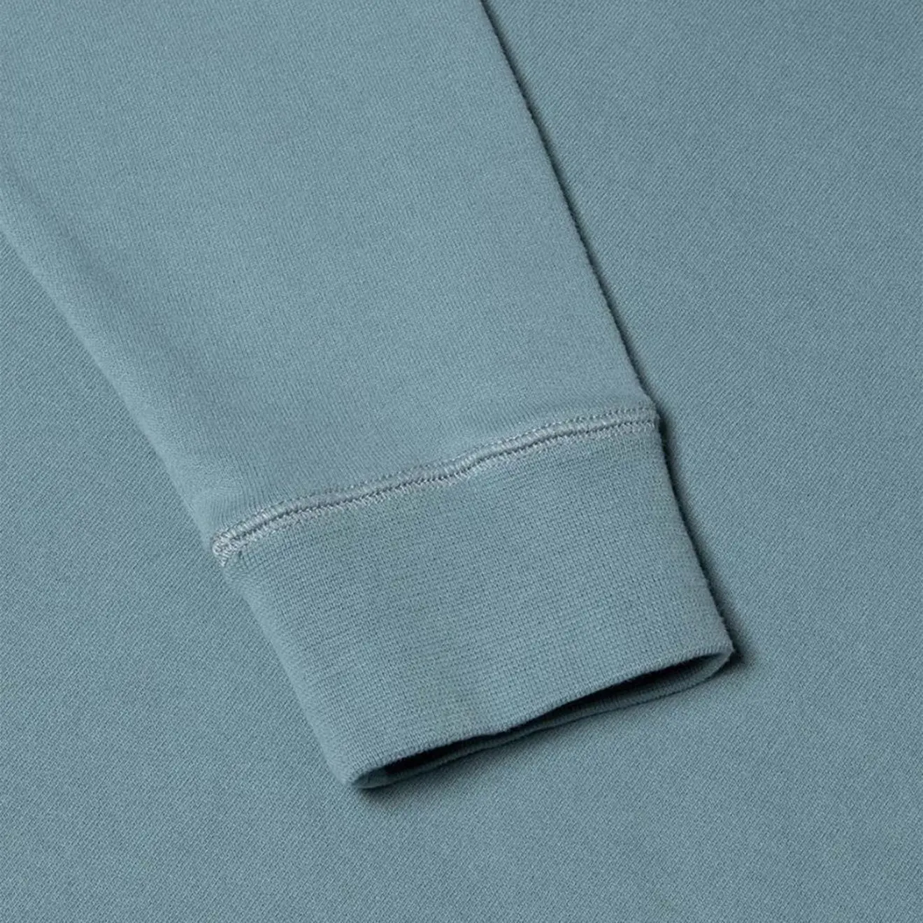 Sunspel Loopback Sweatshirt Dove Grey - Image 3
