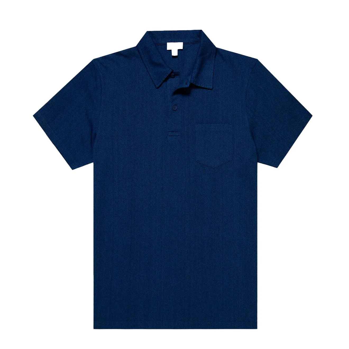 Sunspel Riviera Polo Shirt Real Indigo