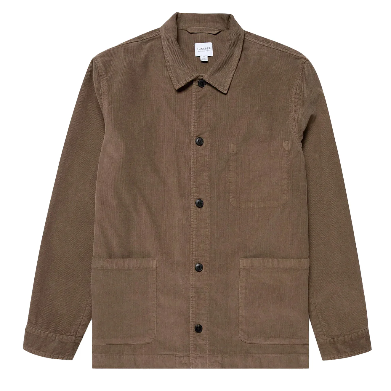 Sunspel Twin Pocket Jacket Dark Stone