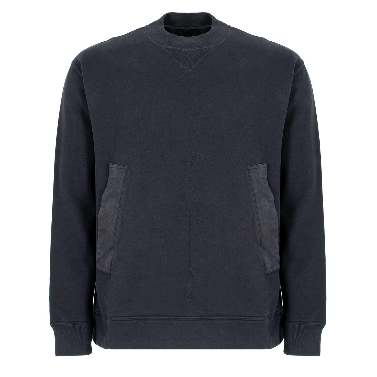 Ten C Crew Sweatshirt Felpa Girocollo Black
