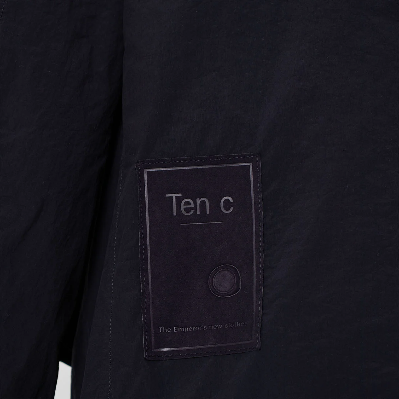 Ten C Lightweight Hooded Jacket Blue - Image 4