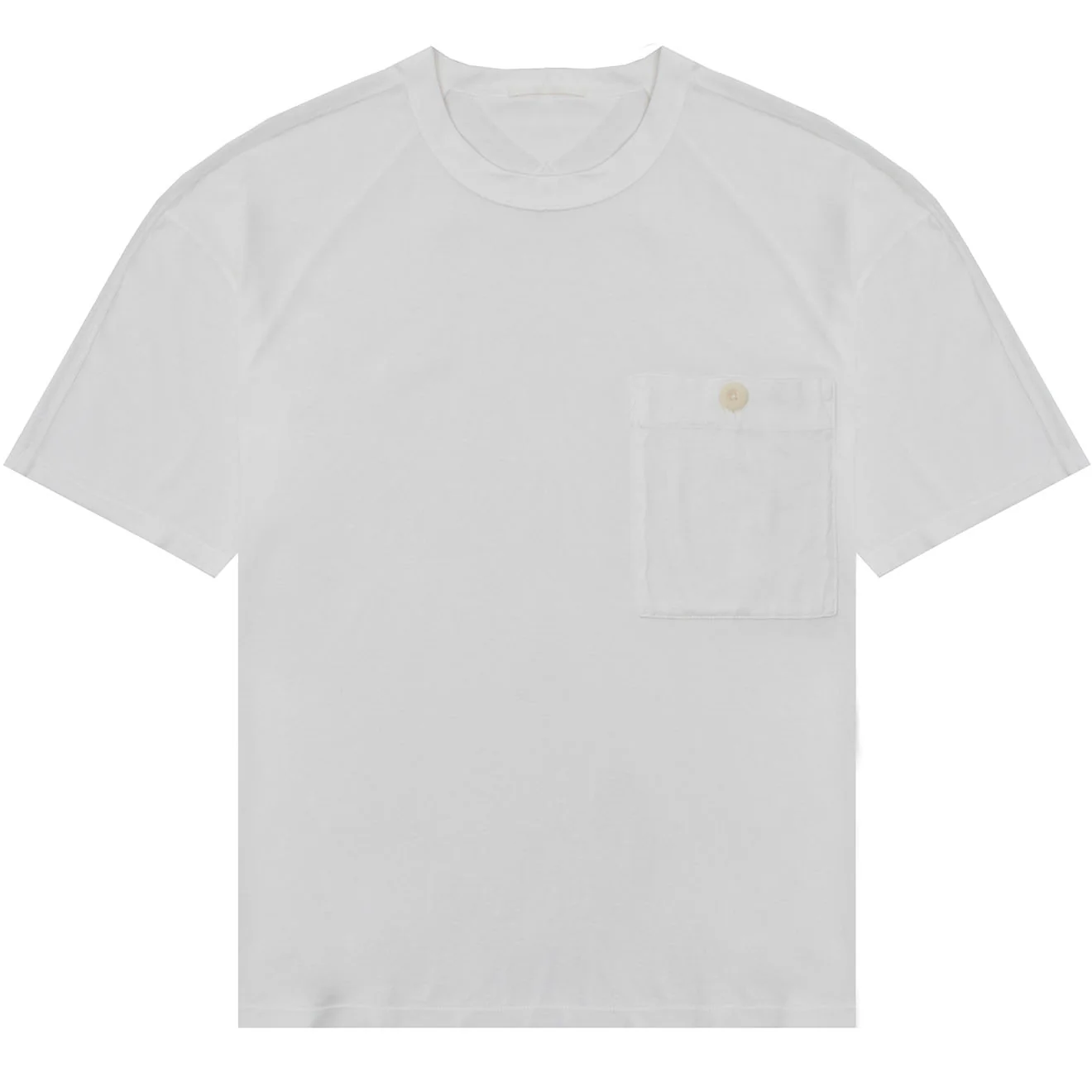 Ten C Manica Corta T-Shirt White Snow