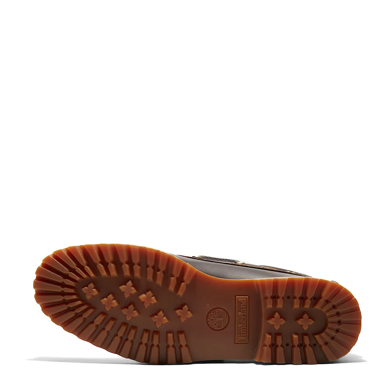 Timberland Authentic 3-Eye Lug Handsewn Boat Shoe Brown - Image 5