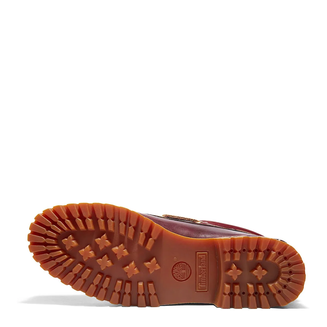 Timberland Authentic 3-Eye Lug Handsewn Boat Shoe Burgundy - Image 5
