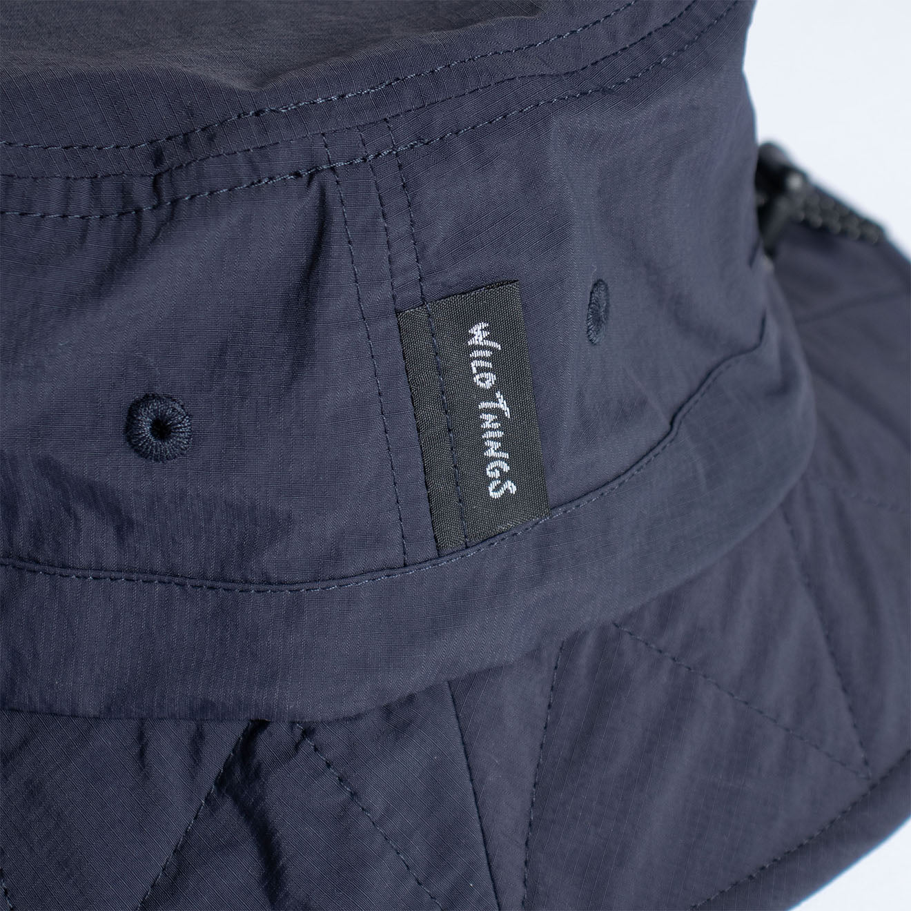 Wild Things Nylon Bucket Hat Dark Navy - Image 4