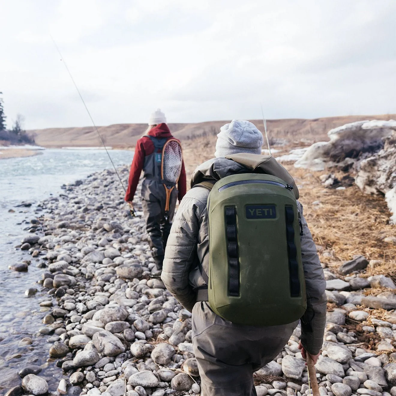 YETI Cayo 15L Backpack Olive - Image 7