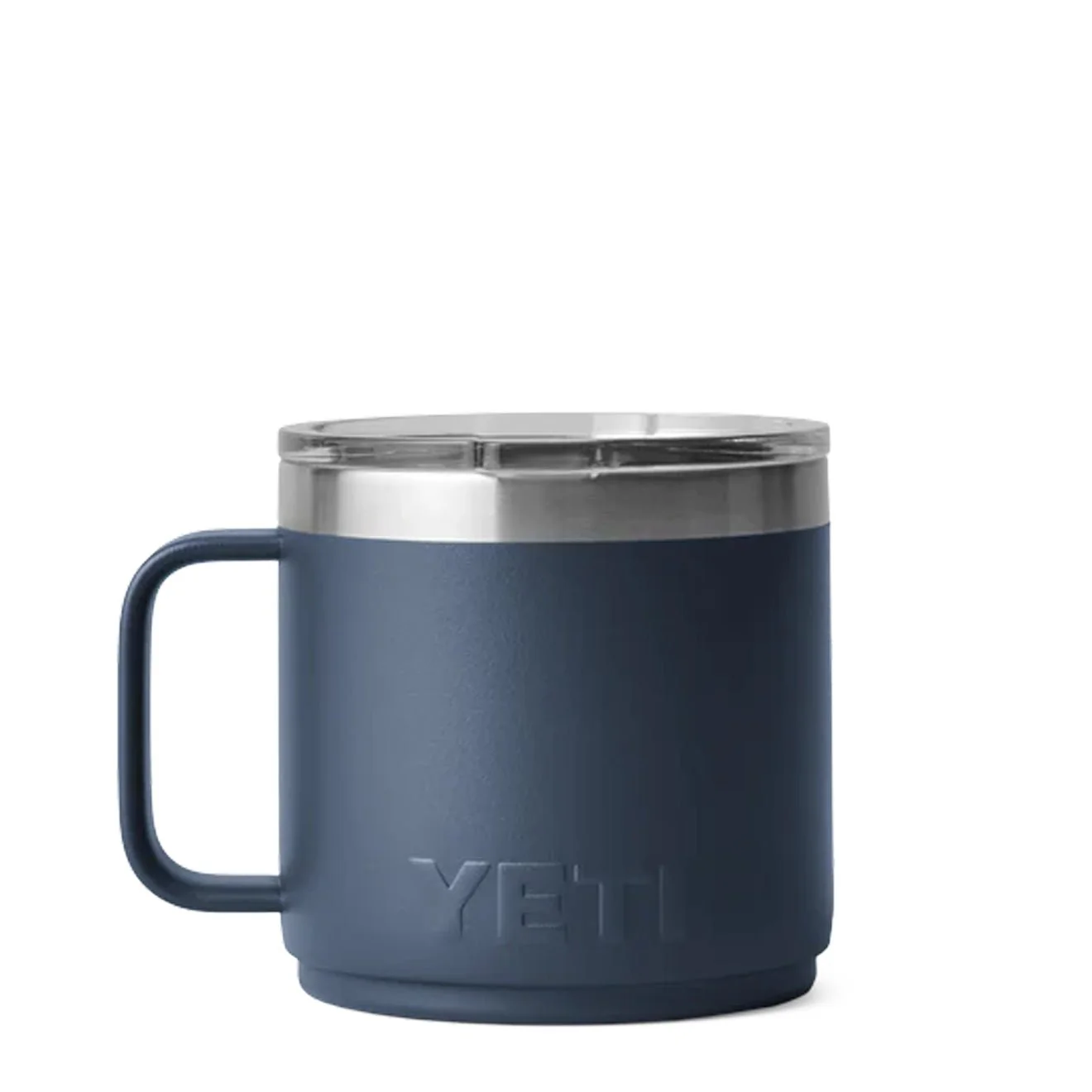 YETI Rambler 14oz Stackable Mug MS Navy - Image 3