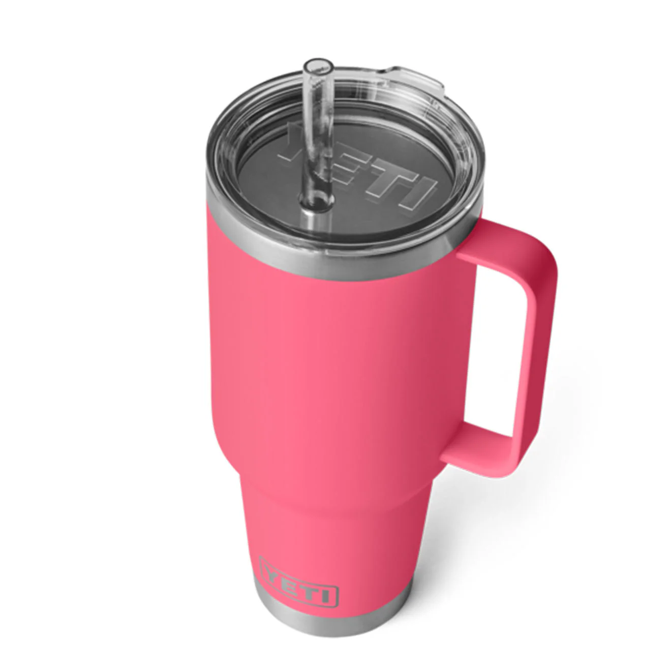 YETI Rambler 35oz Straw Mug Tropical Pink - Image 3